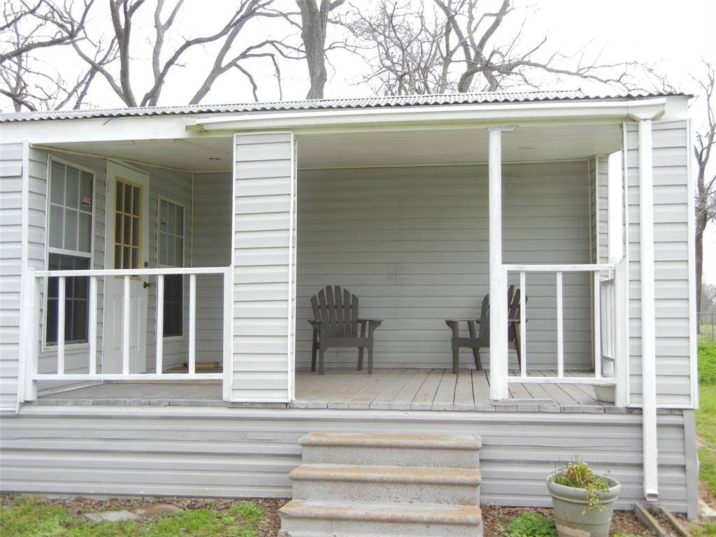 Front porch of home