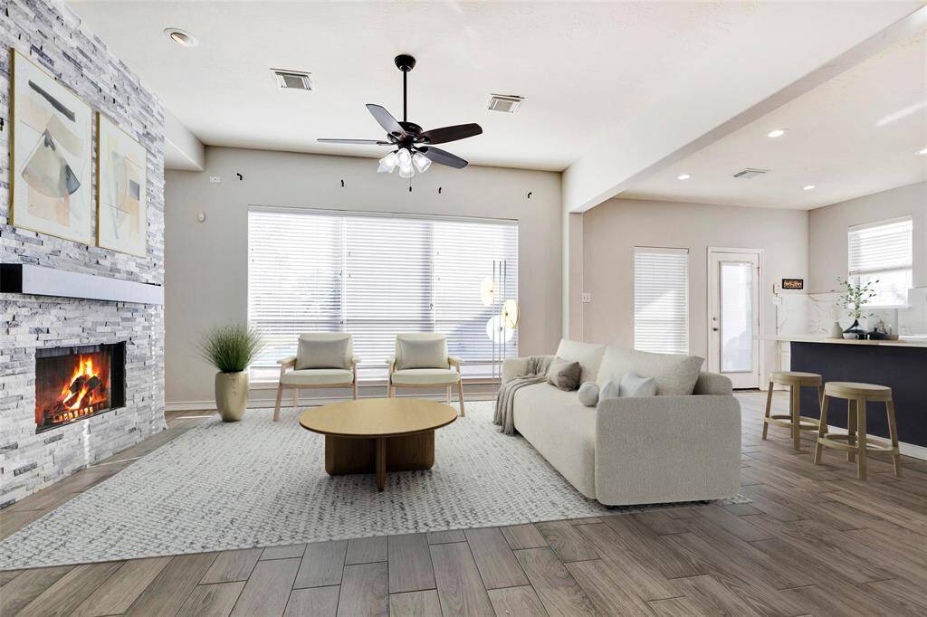 Virtual staging