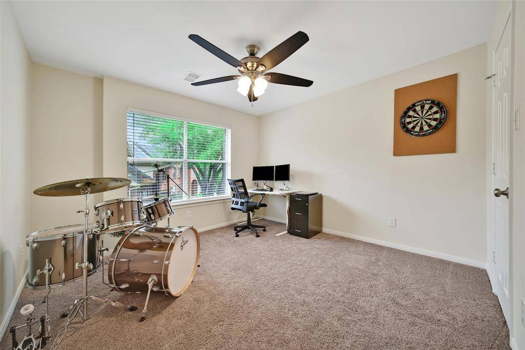 The secondary bedrooms are spacious and bright with generous closet space.
