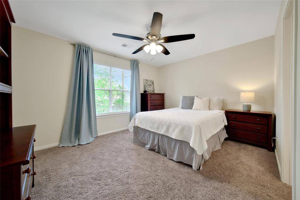 The secondary bedrooms are spacious and bright with generous closet space.