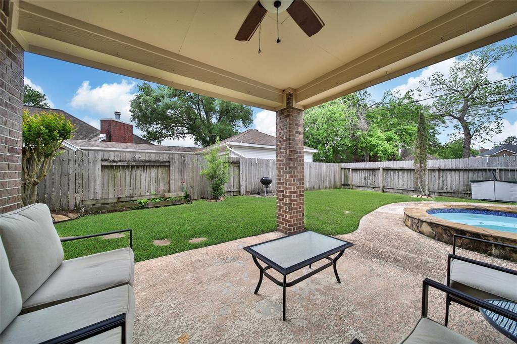Try your hand at a garden this summer in the garden beds in this side yard.