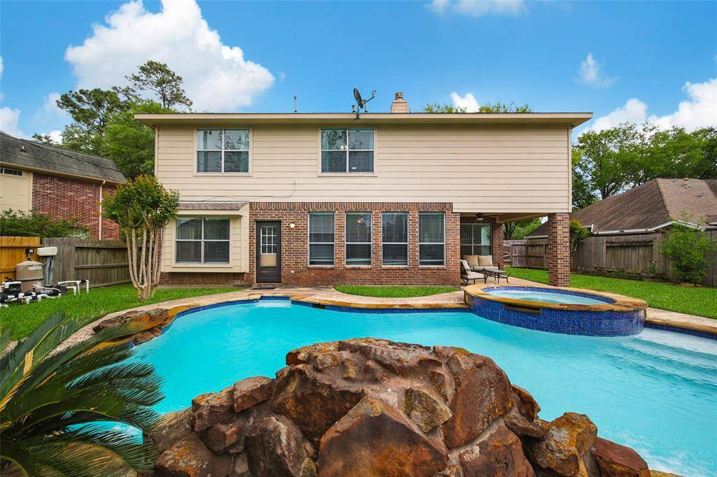 You'll love the sparkling pool and spa!