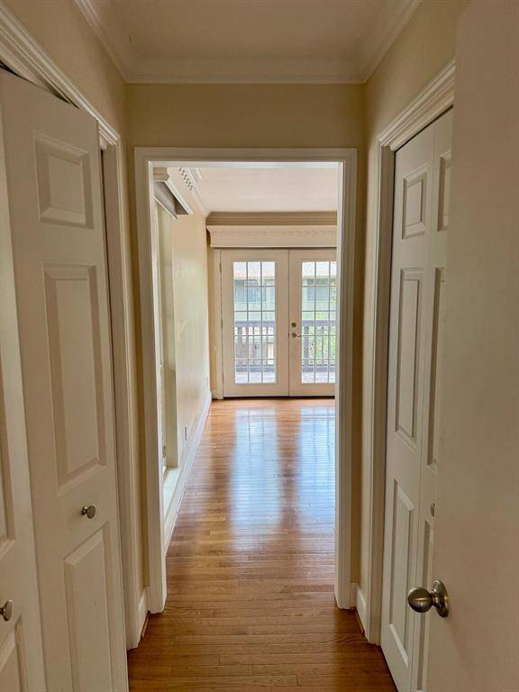 Entrance to the primary bedroom