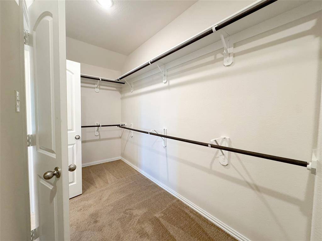 Large primary closet