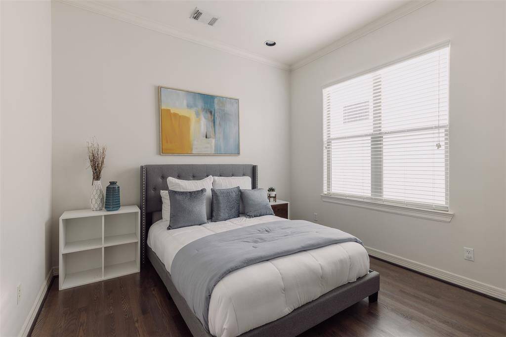 secondary bedroom on the 3rd floor