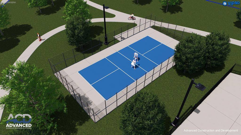 Serve up some fun at the Spring Creek Trails tennis courts!