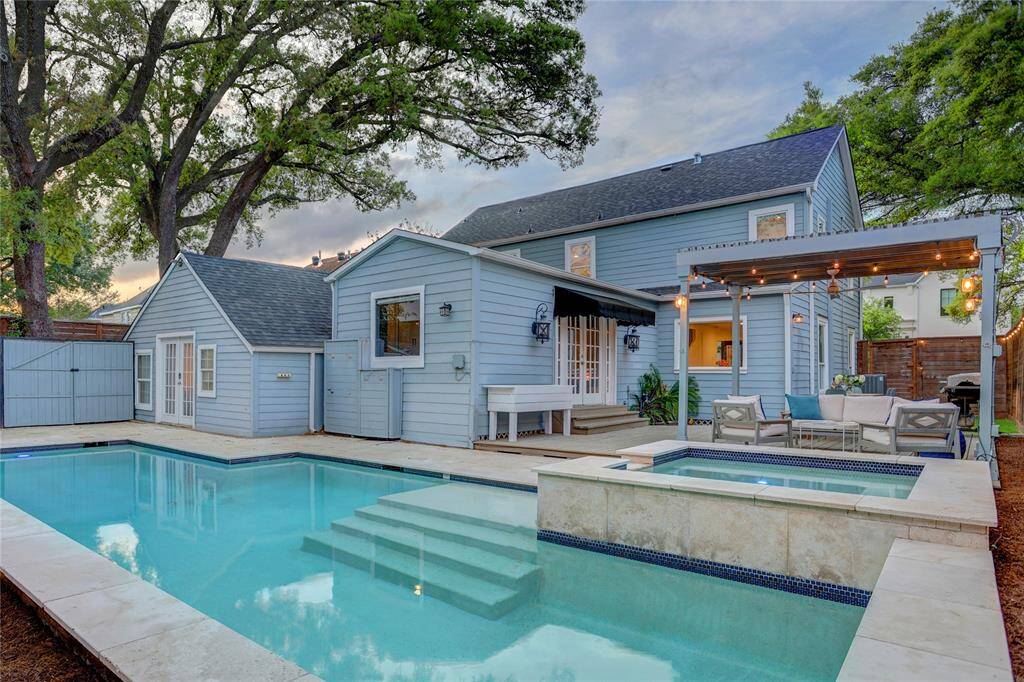 Your private retreat - pool, hot tub, and room to unwind.