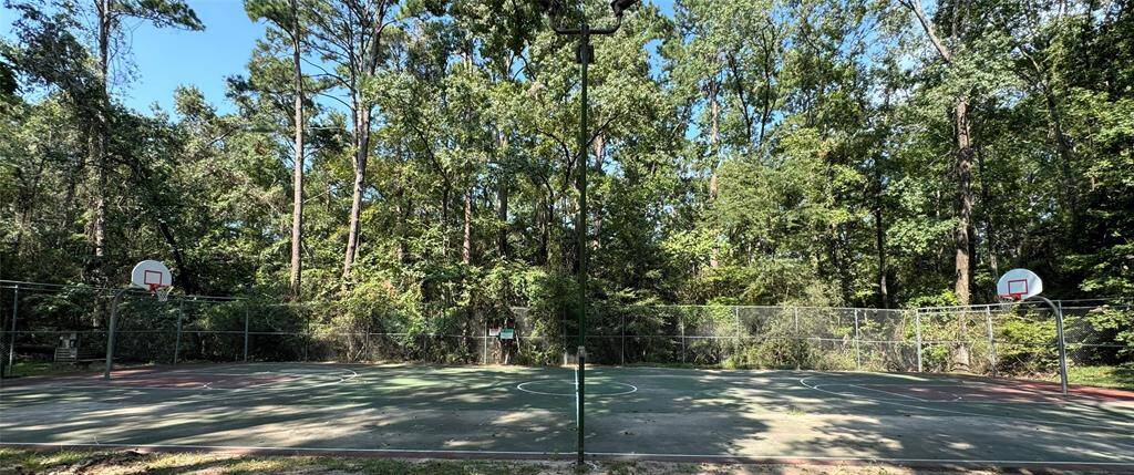 Enjoy active living with access to community basketball courts nestled in a serene, wooded setting.