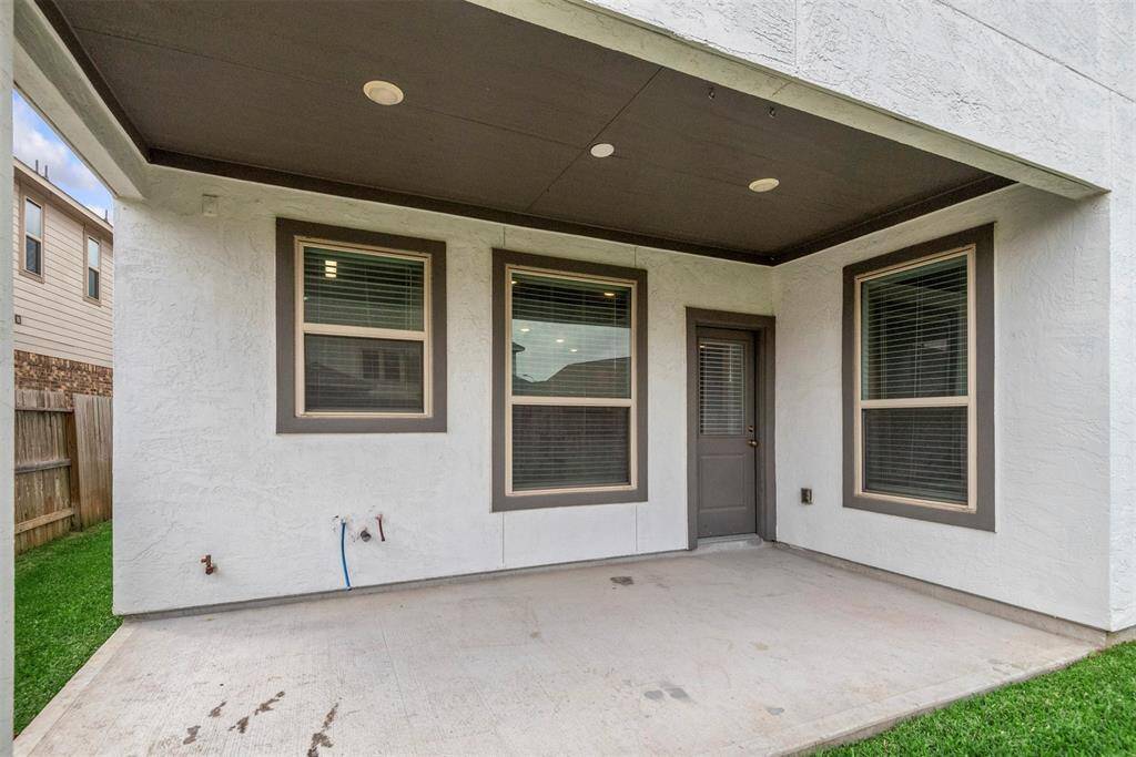 Covered patio