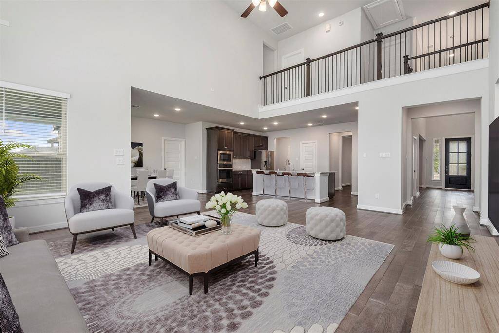 The heart of this home is HUGE! Virtually staged.