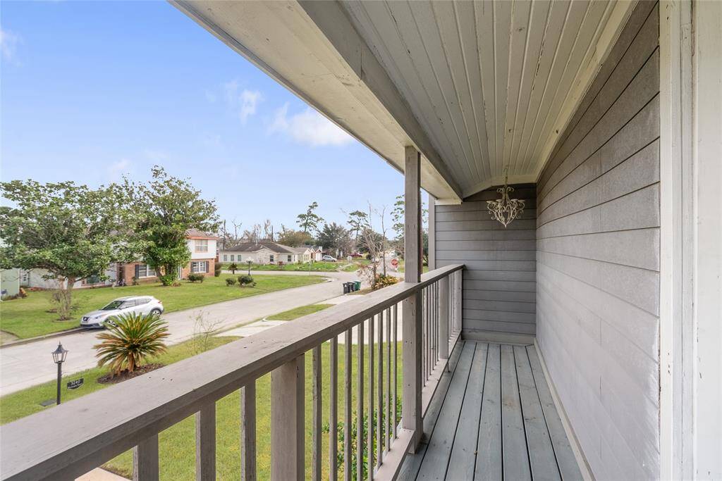 The primary bedroom has a beautiful balcony! This is the perfect place to unwind at the end of the day!