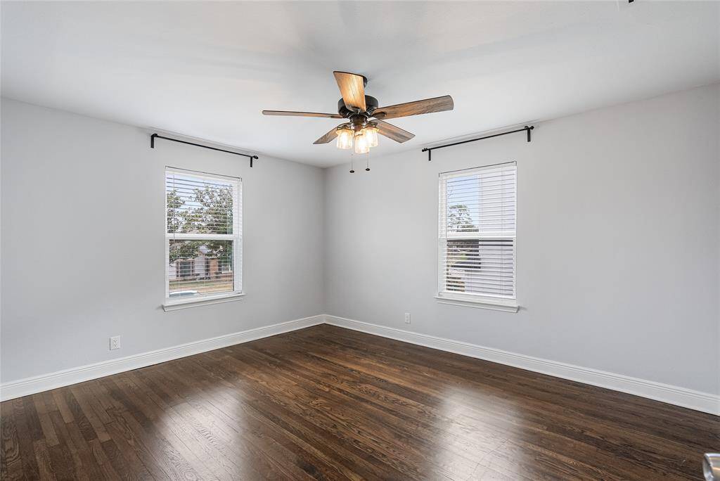 There are 2 additional secondary bedrooms upstairs-each with bright windows and an ample amount of space!