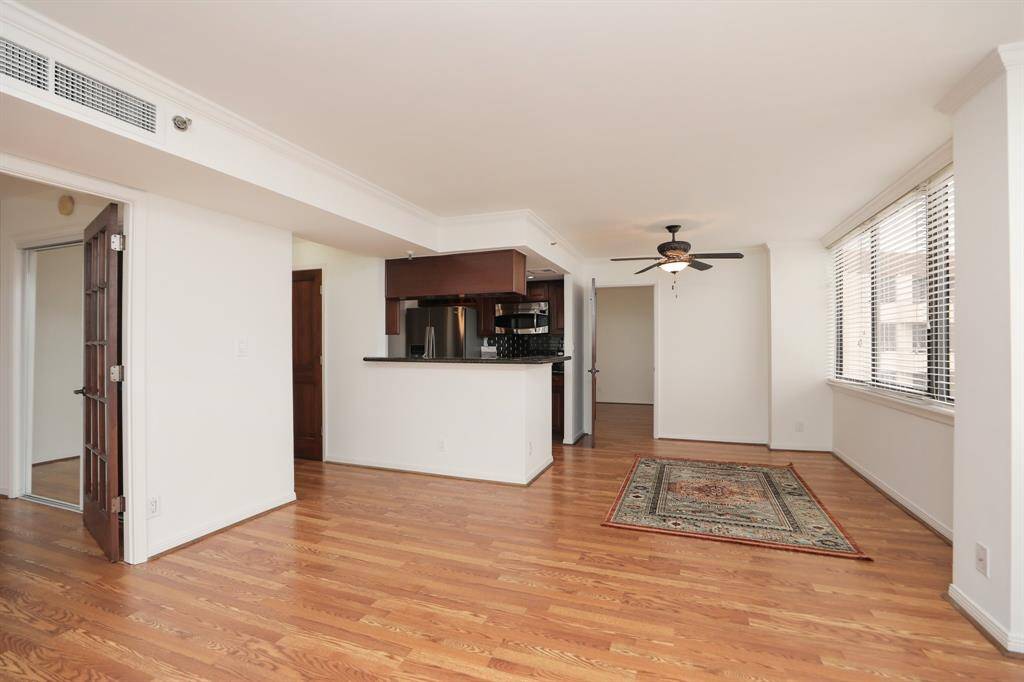 Floor plan has an open and airy feel with freshly painted interior!
