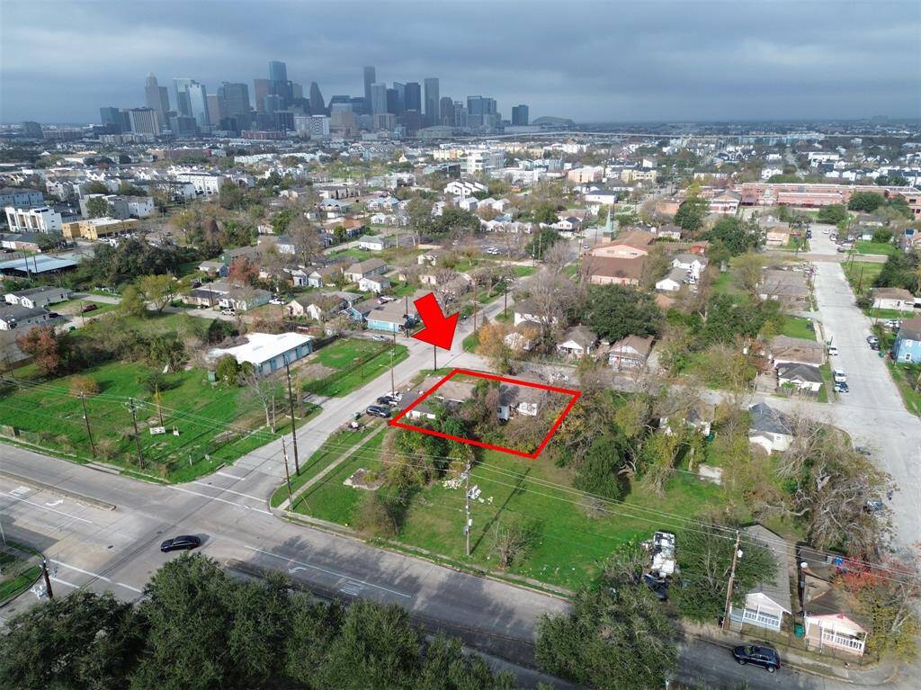 combined with lot next door