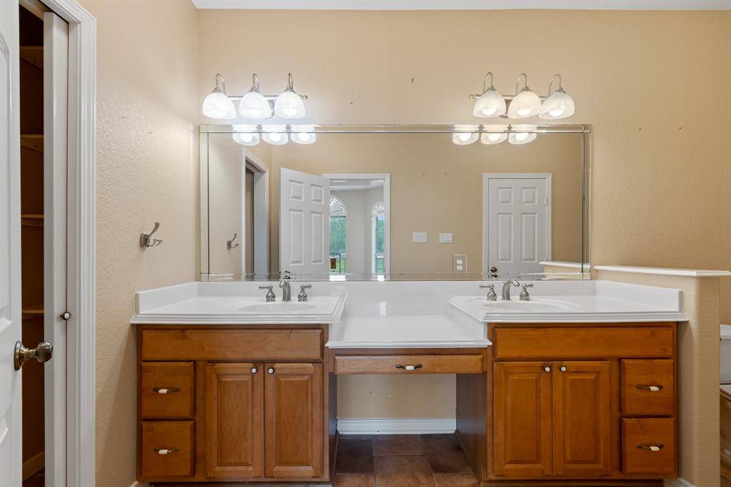 Jack and Jill bathroom