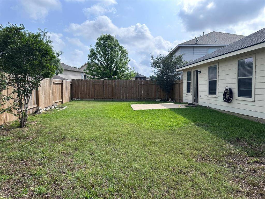 Spacious Fenced Backyard