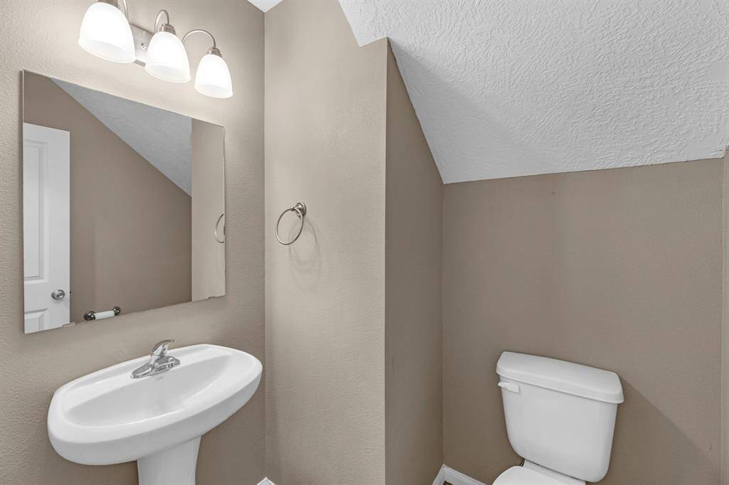 The powder bath, located downstairs, is great for your guests!