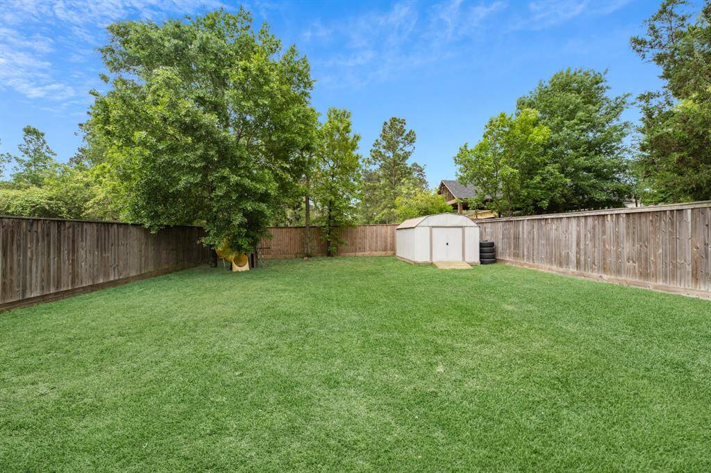 Massive backyard and storage shed stays!