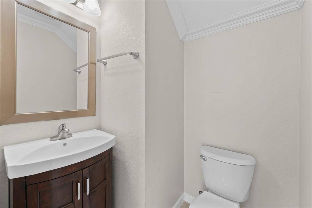 Powder room, first floor