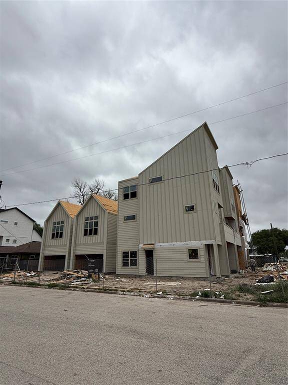5 new homes being constructed directly across the street.