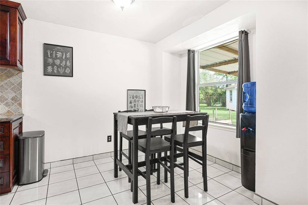Dining area