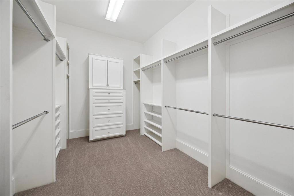 Large primary closet