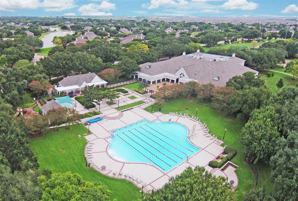 Four conveniently located recreation centers, each equipped with swimming pools. ?