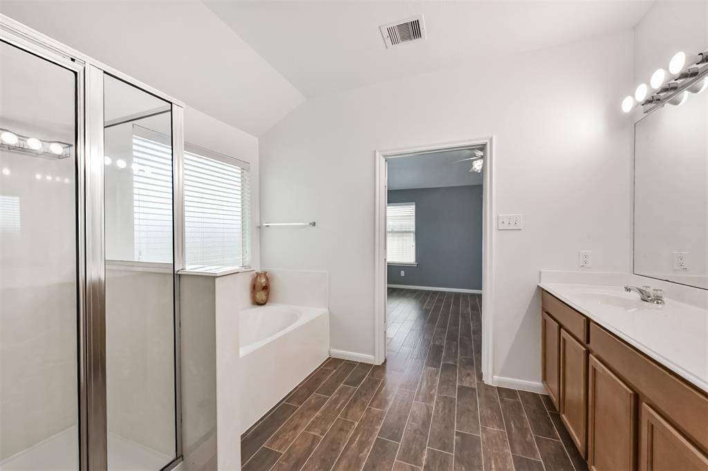Another view of the primary bathroom.