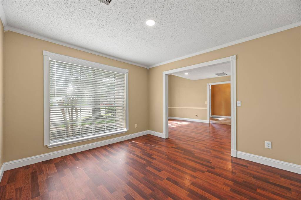 Formal living and formal dining rooms just off the entry.