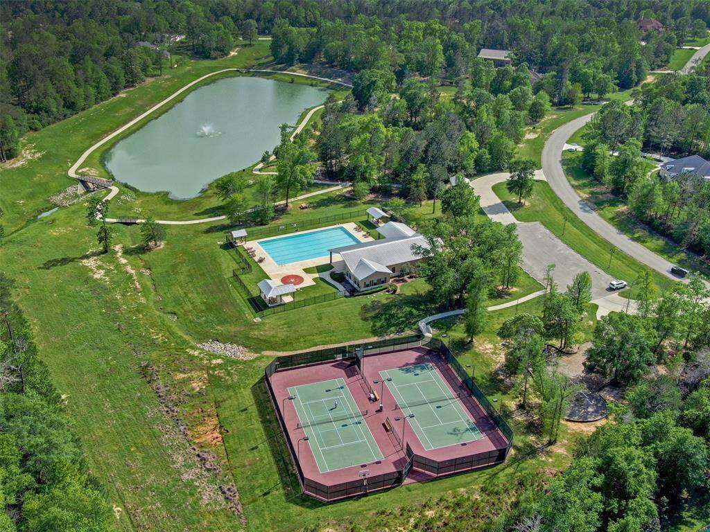 Community tennis and pickleball courts available for active residents with a competitive spirit.