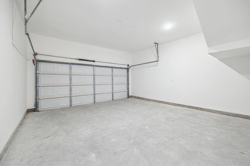 Two car attached garage - will have low-voltage EV charger