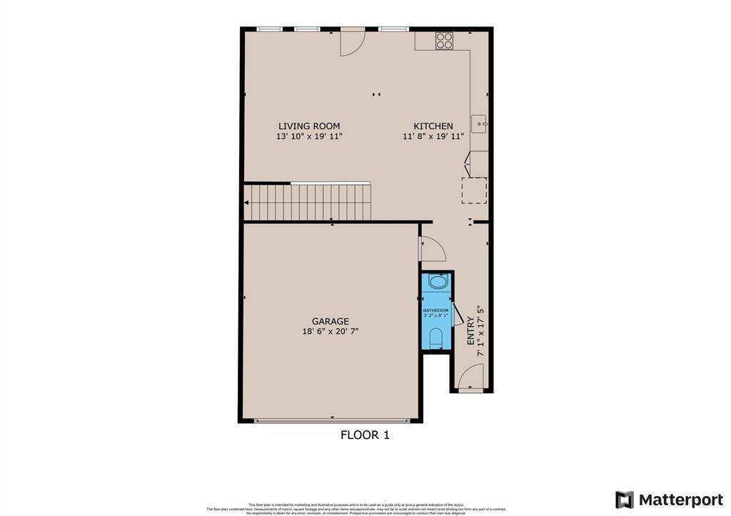First floor layout
