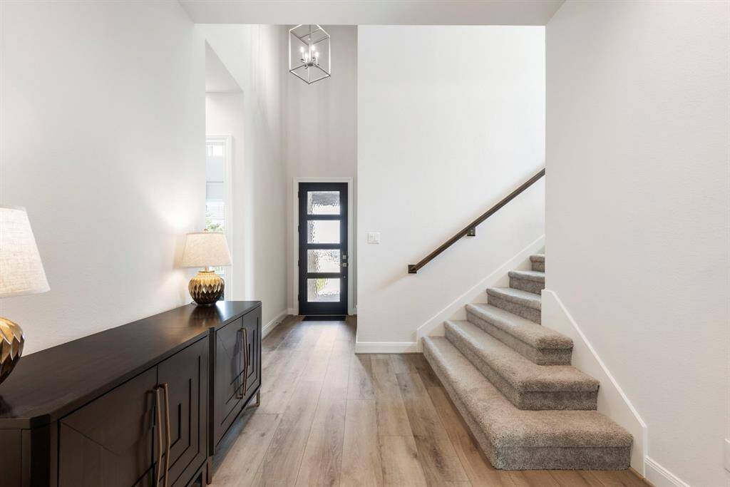 This floor plan offers space for everyone with 2 Bedrooms W/Ensuite Bathrooms including the Primary downstairs and 2 Bedrooms upstairs with a Full Bath(2 sinks). All the bedrooms have spacious walk-in closets. There is a Game Room upstairs that can also be used as a flex space.