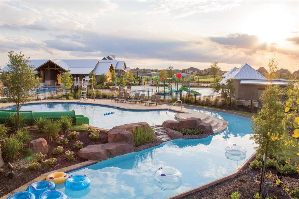 This is one of the favorite amenities amongst residents as it's a Texas sized lazy river, splash pad, lap pool and more.