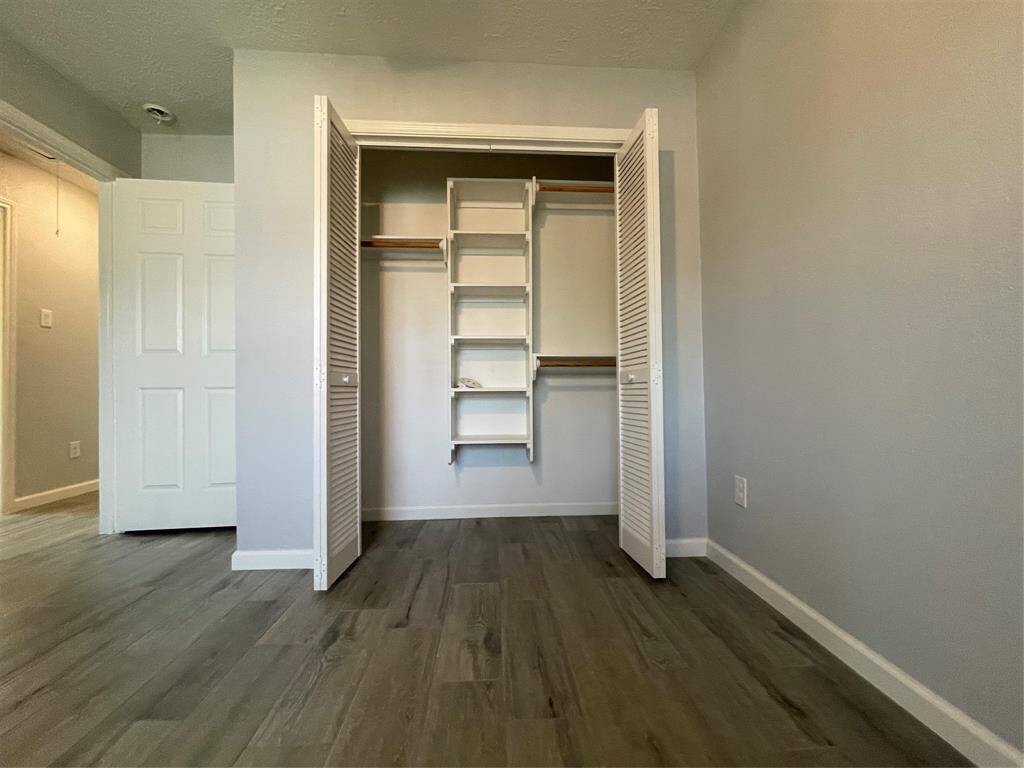 View of closet inside in Secondary Bedroom #2.