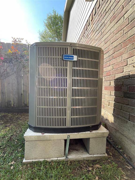 Recent American Standard outdoor unit.  Replaced in 2023.
