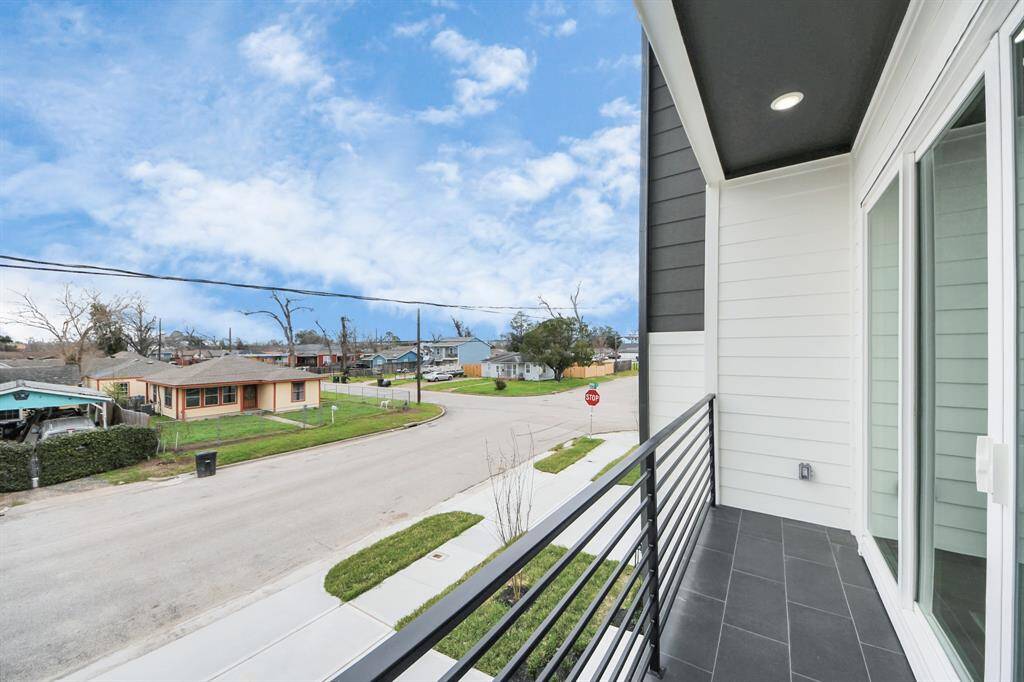 Private balcony