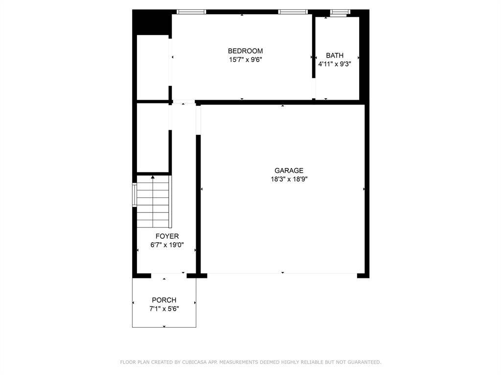 First floor digital floor plan