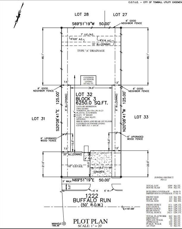 Plot Plan
