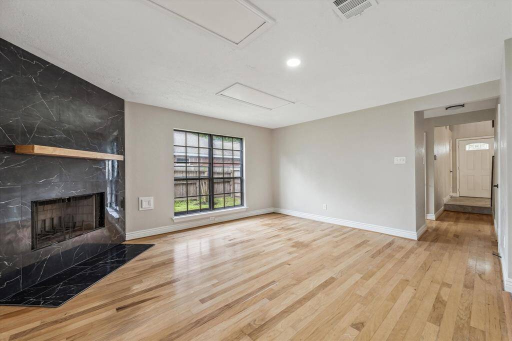 Wow! The fireplace is stunning!