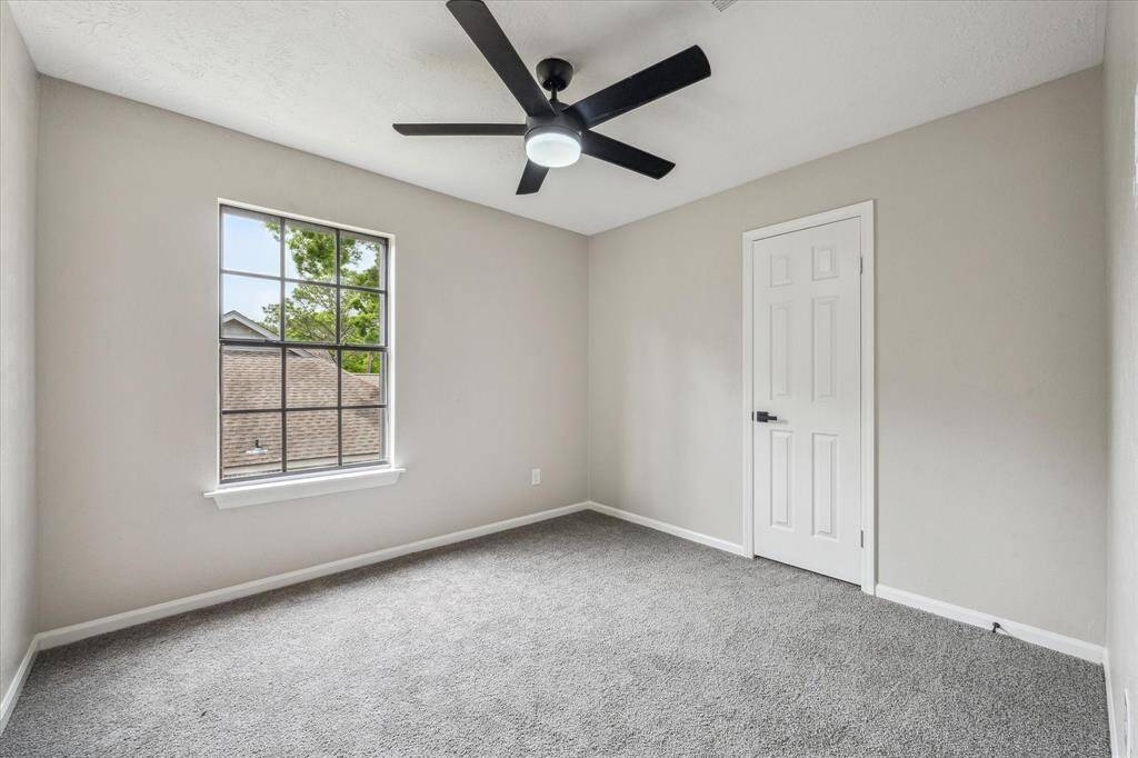 One of the secondary bedrooms.