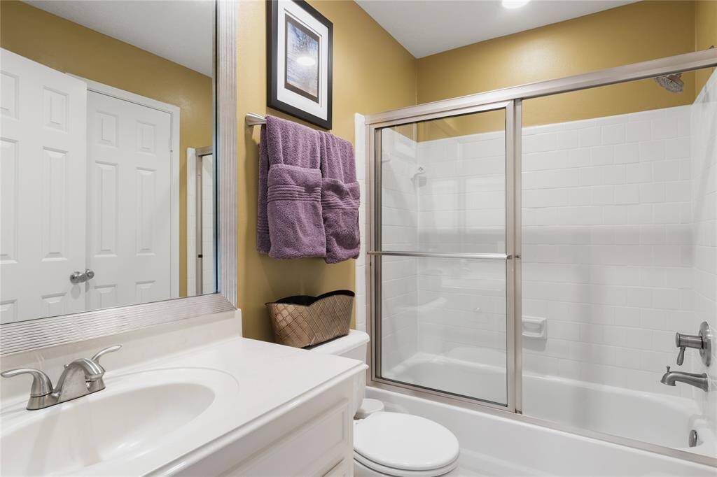 This is the full bathroom that is to the right of the stairs on the second floor.