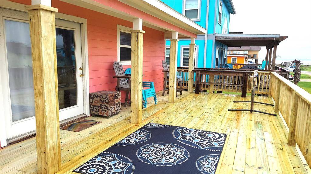 Another View of the New Front Deck! Plenty of Room to Relax, and Take in the Views!