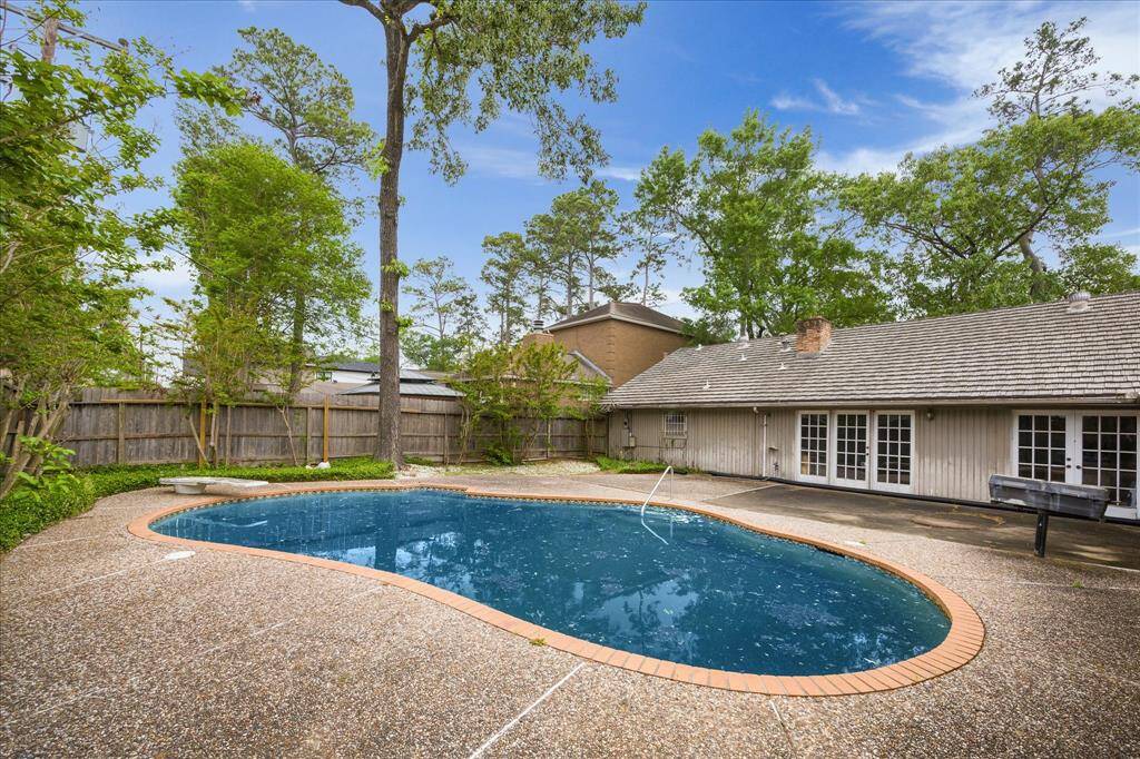 The current pool offers potential for renovation and reuse, adding value to your future home.