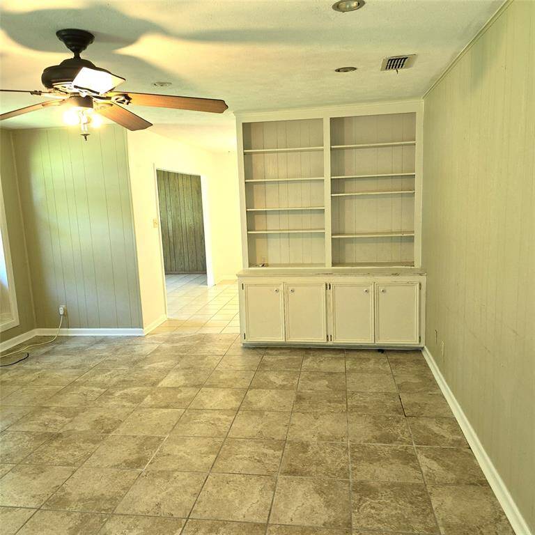 Built ins in the living room