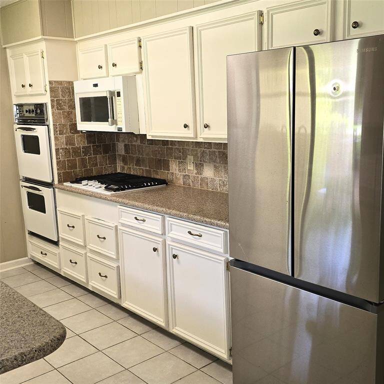 Stainless steel fridge