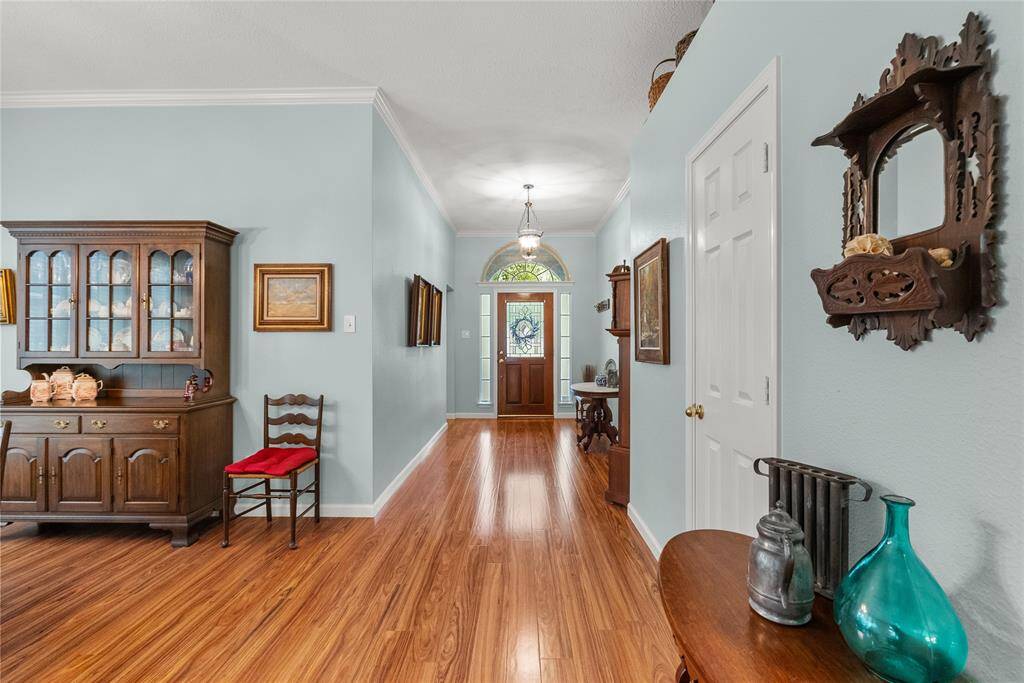 Large Open Living Area with Solid Surface Flooring