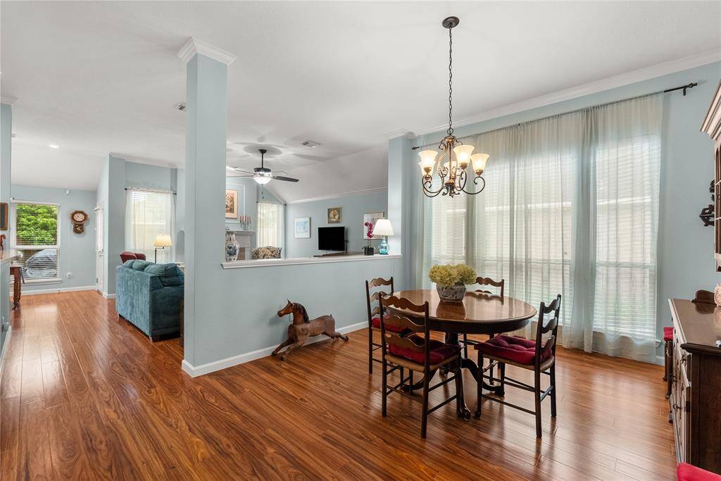 Open Dining and Living Area