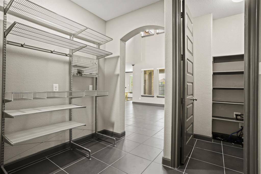 Mud Room Area from3 car garage entrance.  Extra Stoarge