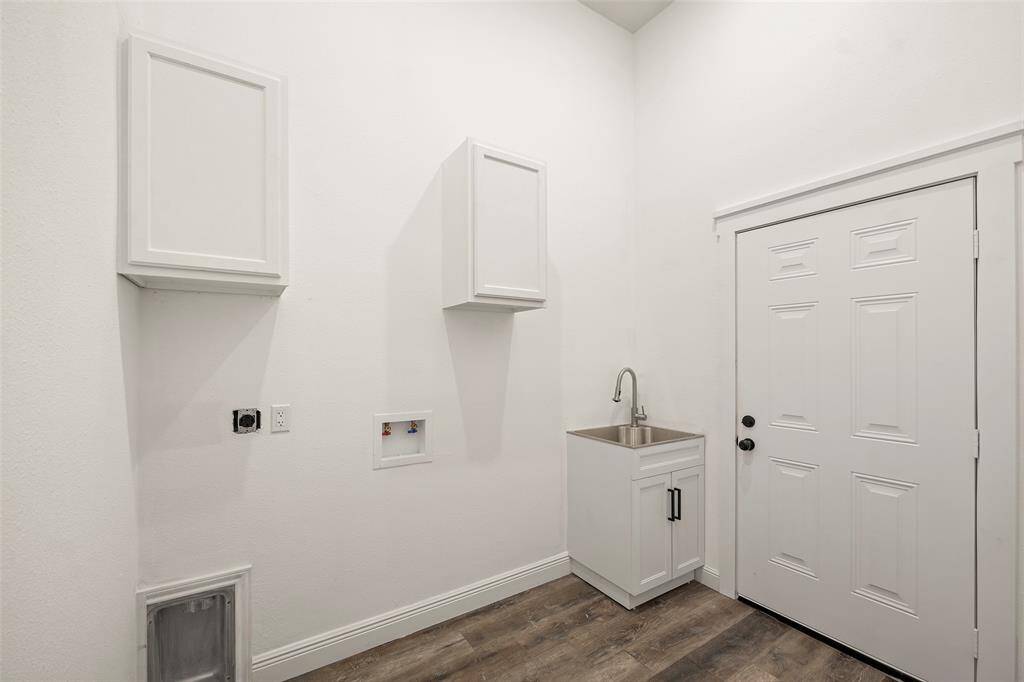 Laundry Room with Sink